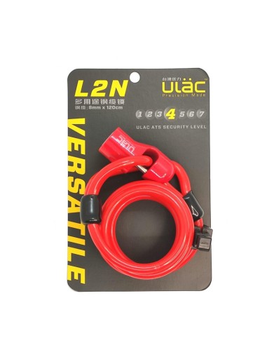 ULAC L2N antivol de vélo rouge