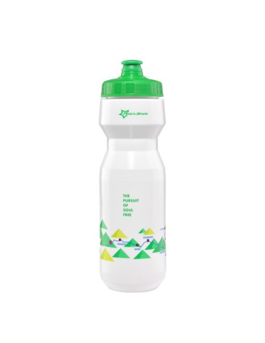 Rockbros bouteille d'eau de vélo vert et blanc 750ml