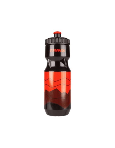 Trinx bouteille d'eau de vélo TH19 noir-rouge 620ml