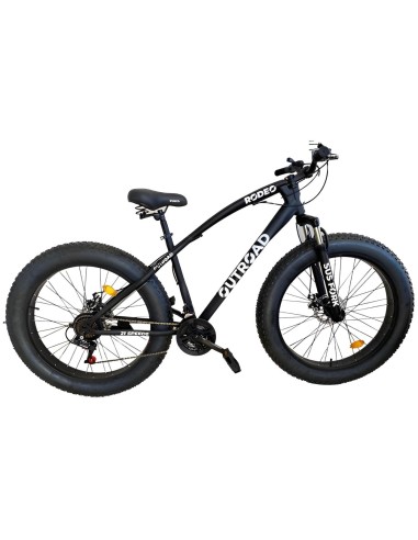 Vélo Fat Bike Rodeo 6026-FBS 26 pouce noir