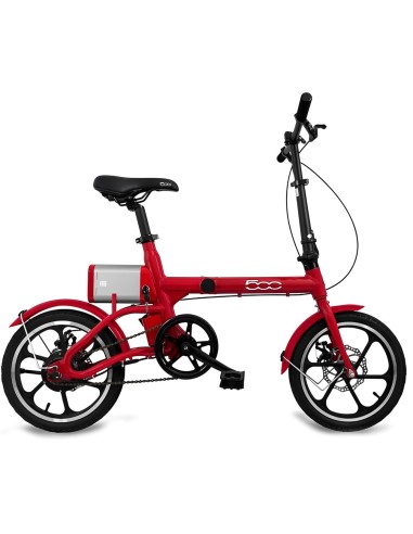 Vélo électrique Pliante Fiat 500 F500-fbike16 " rouge