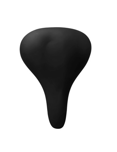 Selle de vélo universelle noire avec ressort