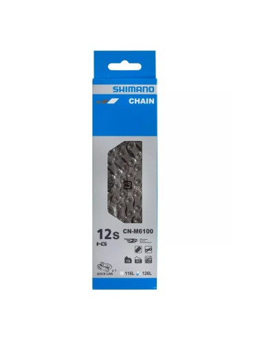 Shimano Chaîne 12 vitesses CN-M6100