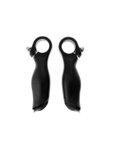 Paire Embouts de guidon en alliage d'aluminium