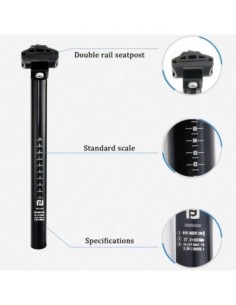 Tige de selle Aluminium 29,2X300 MM 2