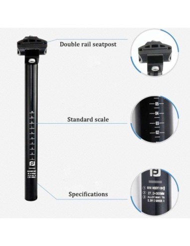 Tige de selle Aluminium 29,2X300 MM