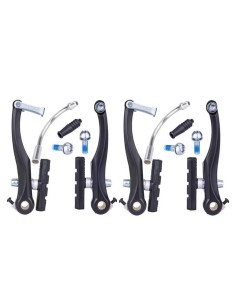 Étriers de frein V-Brake aluminium Noir (2paire)