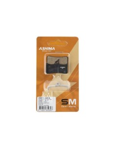 Ashima plaquettes de frein semi-métalliques AD0101-SM-S 2