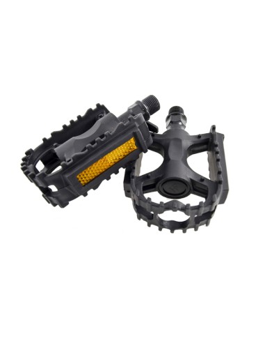 Paire pédale de vélo enfant 96 x75 mm Noir Paire pédale de vélo enfant 96 x75 mm Noir