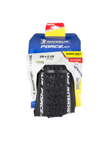 Michelin pneu 29x2.25 pliable force AM performance line Tubeless, compétition noir 57-622
