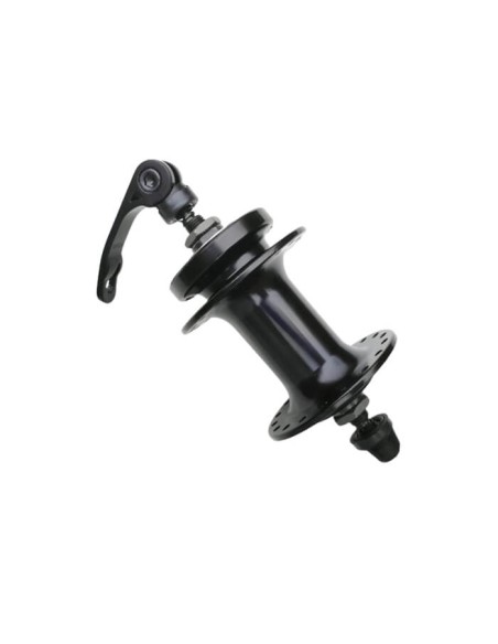 Moyeu de roue avant en aluminium noir