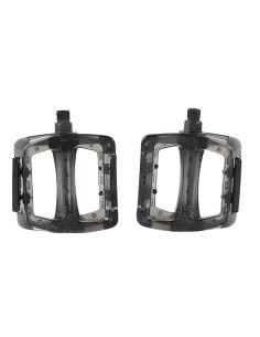 Paire de pédales de vélo 10 x 10 cm en plastique avec...