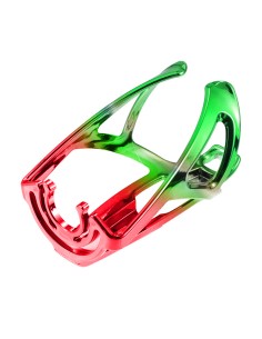 Porte-bidon de vélo en plastique vert et rouge 2