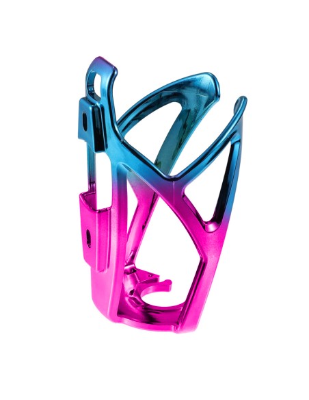 Porte-bidon de vélo en plastique bleu et rose