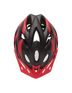 Soldier Casque de vélo avec feu arrière noir et rouge 2