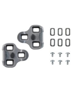 Cales de vélo Look Keo Grip gris 2