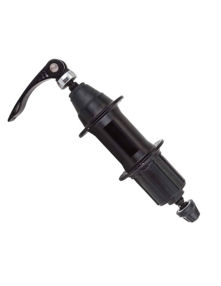 Moyeu arrière 32 rayons en aluminium noir