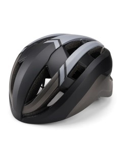 Casque de vélo noir et gris