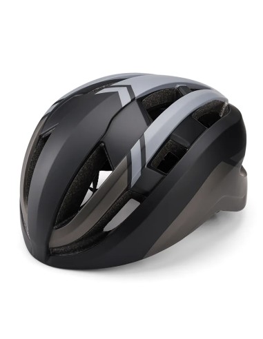 Casque de vélo noir et gris