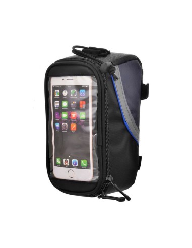 Sacoche de cadre de vélo pour smartphones noir...