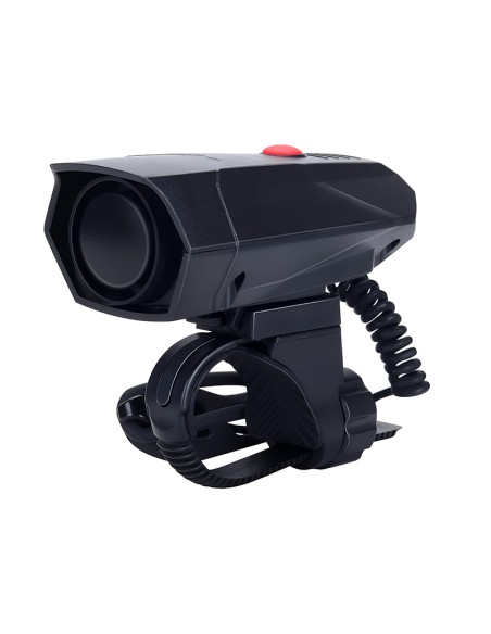Klaxon de vélo 120 dB pour guidon de vélo avec 6 sons différents