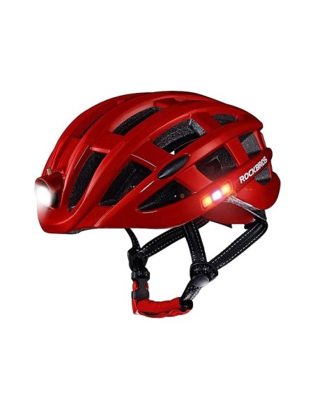 Rockbros Casque de vélo avec lumières intégrées