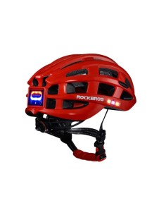 Rockbros Casque de vélo avec lumières intégrées