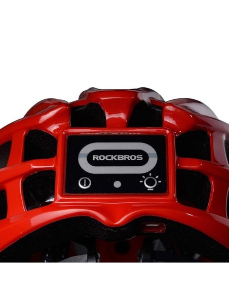 Rockbros Casque de vélo avec lumières intégrées