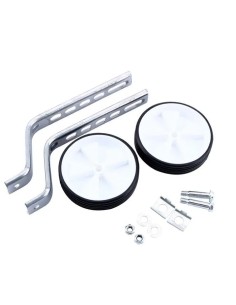 Stabilisateurs pour vélo enfant 16-18 " Blanc