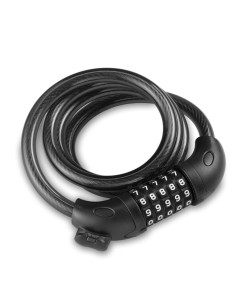 Soldier Antivol à code pour vélo noir