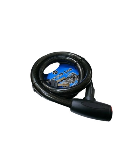 Motorcycle lock câble antivol avec cadenas à clé