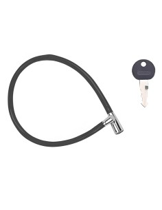Tonyon Câble antivol de vélo rigide noir