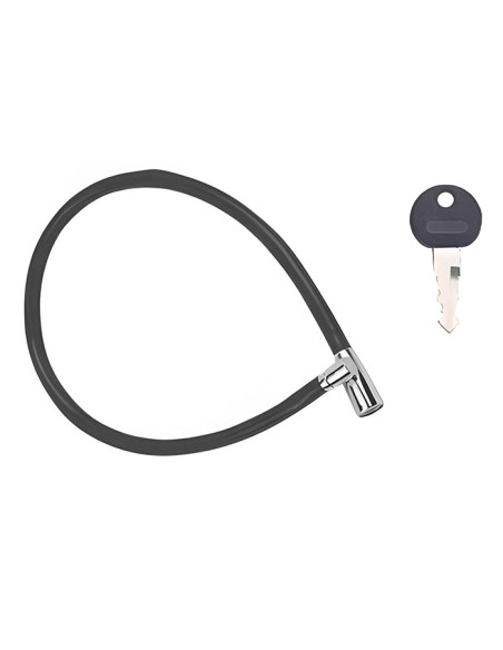 Tonyon Câble antivol de vélo rigide noir