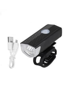 Éclairage avant LED de vélo rechargeable par USB