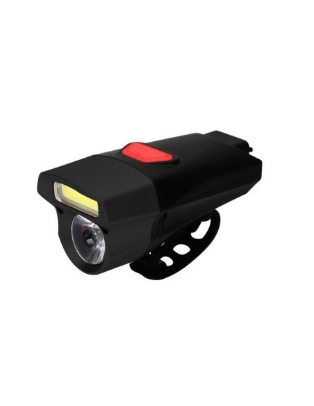 Lumière Double LED + COB pour Vélo Rechargeable
