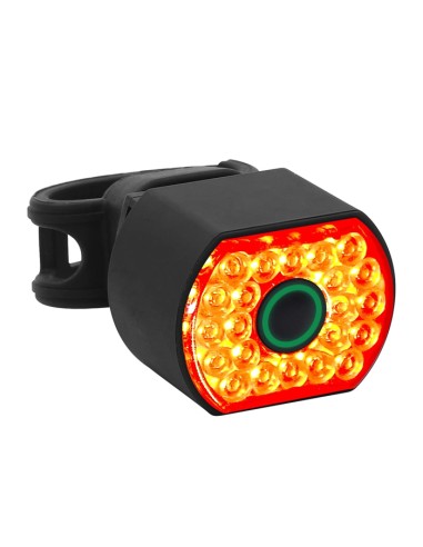 Feu arrière de vélo LD09 smart rechargeable par...