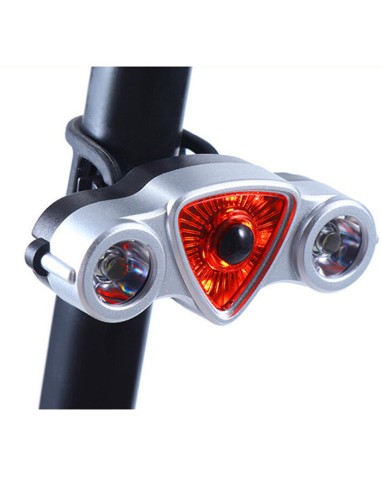 Éclairage arrière pour vélo QX-W12 rechargeable...