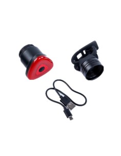 Feu arrière de vélo LD25 smart LED étanches rechargeable 2