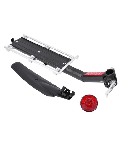 Porte bagage vélo Aluminium sur tige de selle...