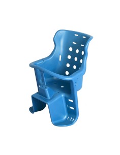 Gevatti siège enfant en plastique pour vélo bleu