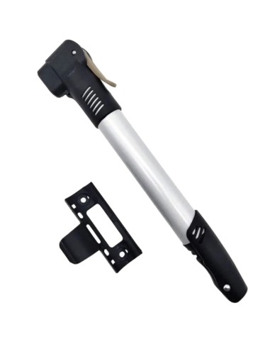 Mini pompe à vélo double sortie manuelle