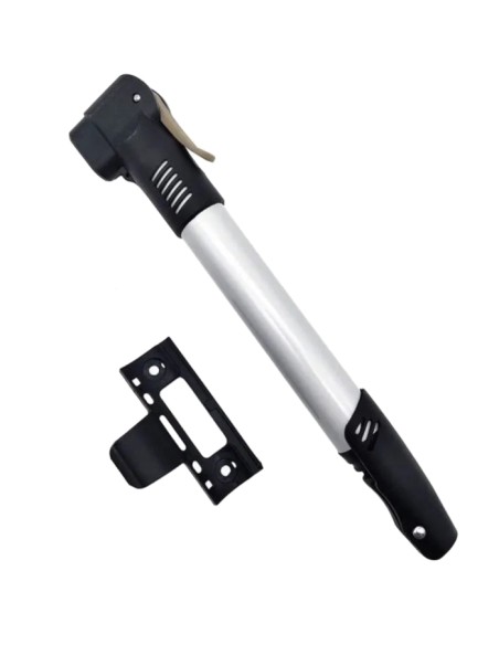 Mini pompe à vélo double sortie manuelle