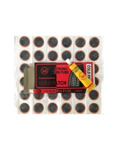 Patch froid pour chambre à air et colle.