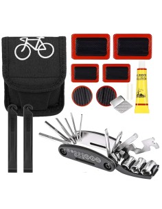 Kit de réparation multifonctions pour vélo 16 en 1