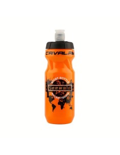 Bouteille d'eau de vélo orangé 610ml