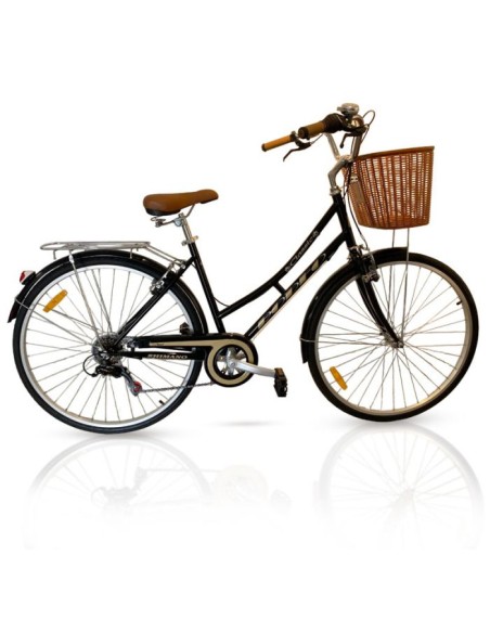 Vélo de ville Rodeo 6026 C6V avec panier noir