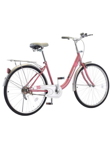 Vélo de ville Trinx Cute 1.0 24 pouces rose