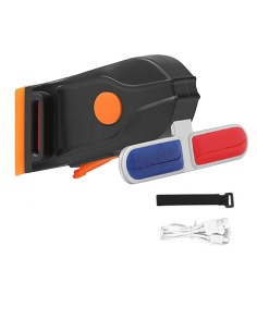 Feu arrière de vélo LED de Police rouge bleu