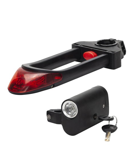 Antivol en U pour vélo 3 en 1