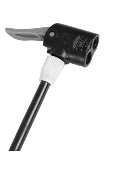 Pompe à pied de vélo pour vélo avec manomètre